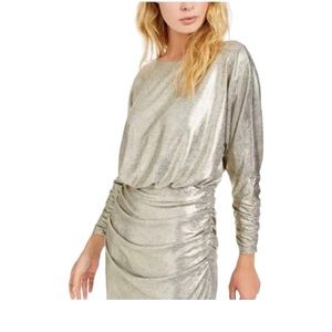 Vince Camuto Metallic Stretch Dress